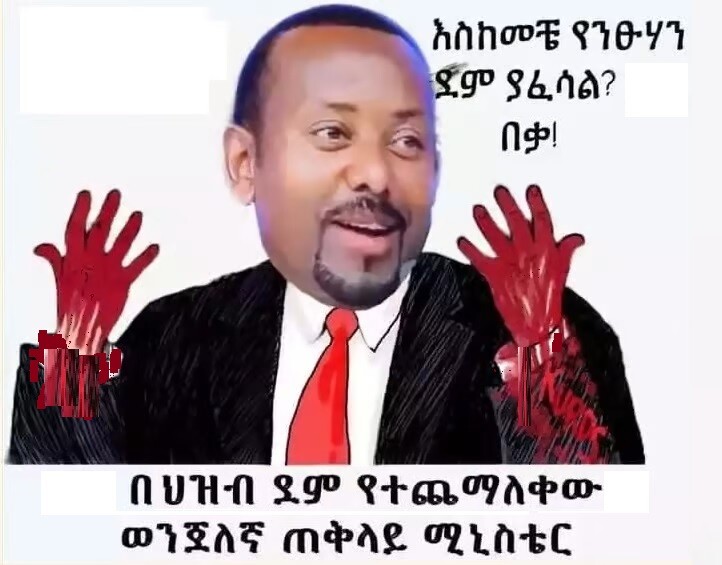 Abiy is a killer e